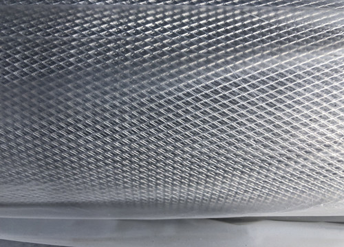 2.5X5mm Mill Finish Diamond Aluminum Expanded Metal Mesh Screen With Color Customized