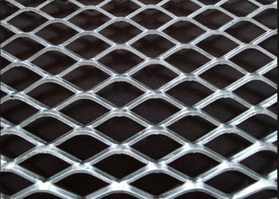 Stretching Aluminum Expanded Metal Mesh Plastic Coating For Patio Furniture