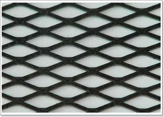 Flachgedrücktes Aluminiumstreckmetall-Maschen-Blatt angehoben mit Diamant-Löchern